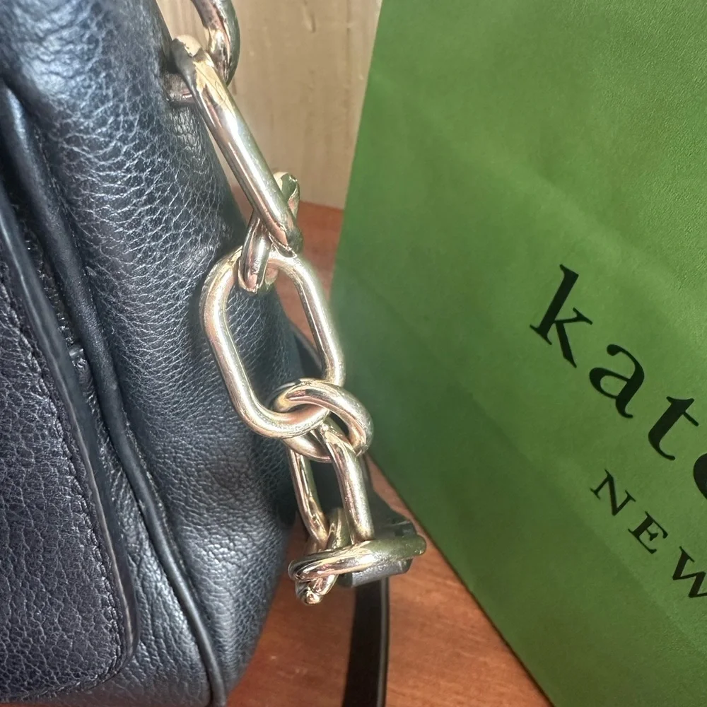 Kate Spade Robinson Lane Chantel Bag + Schuyler Wallet NWT Black Bundle - Picture 8 of 16